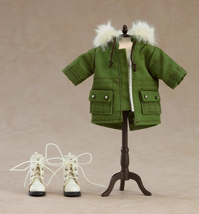 GOOD SMILE COMPANY Nendoroid Doll Warm Clothing Set: Boots & Mod Coat 9 GOOD SMILE COMPANY Nendoroid Doll Warm Clothing Set: Boots & Mod Coat - Image 7