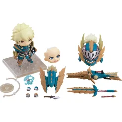 GOOD SMILE COMPANY Nendoroid Monster Hunter World: Iceborne Hunter: Male Zinogre Alpha Armor Ver. DX