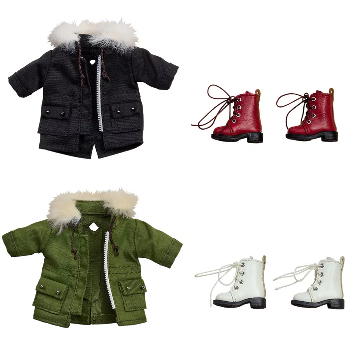 GOOD SMILE COMPANY Nendoroid Doll Warm Clothing Set: Boots & Mod Coat 3 GOOD SMILE COMPANY Nendoroid Doll Warm Clothing Set: Boots & Mod Coat