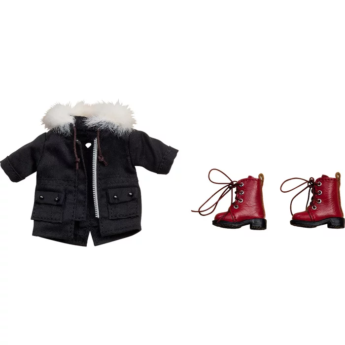 GOOD SMILE COMPANY Nendoroid Doll Warm Clothing Set: Boots & Mod Coat 7 GOOD SMILE COMPANY Nendoroid Doll Warm Clothing Set: Boots & Mod Coat - Image 5