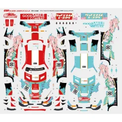 GOOD SMILE COMPANY Good Smile Hatsune Miku AMG 2017 SPA24H Ver. 1/24 Scale Decals