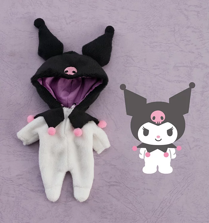 GOOD SMILE COMPANY Nendoroid Doll Kigurumi Pajamas: My Melody Kuromi 4 GOOD SMILE COMPANY Nendoroid Doll Kigurumi Pajamas: My Melody Kuromi - Image 2