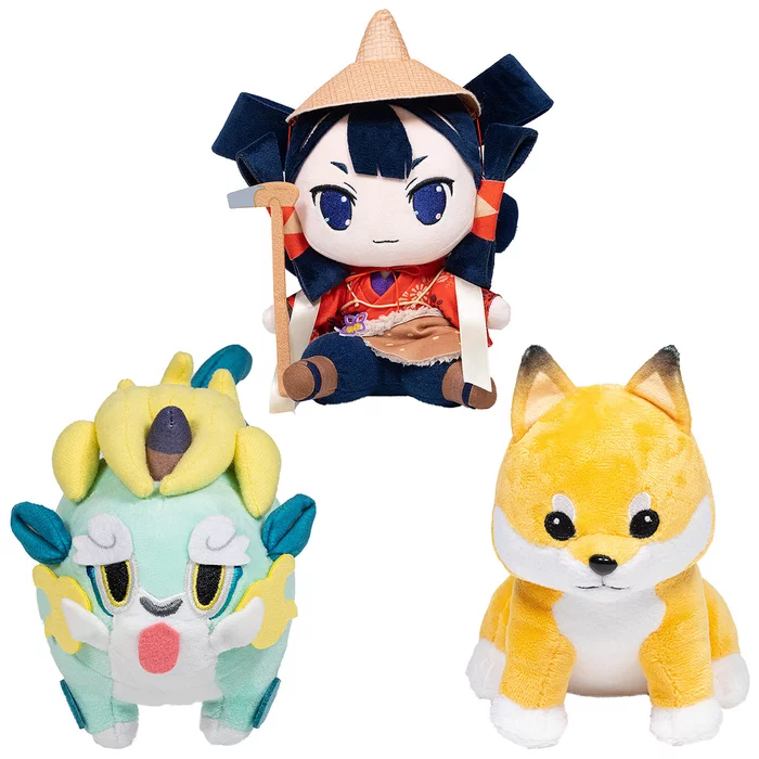 GOOD SMILE COMPANY Sakuna: Of Rice And Ruin Plushies 2 GOOD SMILE COMPANY Sakuna: Of Rice And Ruin Plushies