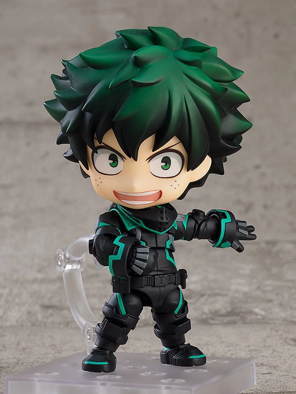 GOOD SMILE COMPANY Nendoroid My Hero Academia The Movie: World Heroes' Mission Izuku Midoriya: Stealth Suit Ver. 4 GOOD SMILE COMPANY Nendoroid My Hero Academia The Movie: World Heroes' Mission Izuku Midoriya: Stealth Suit Ver. - Image 2