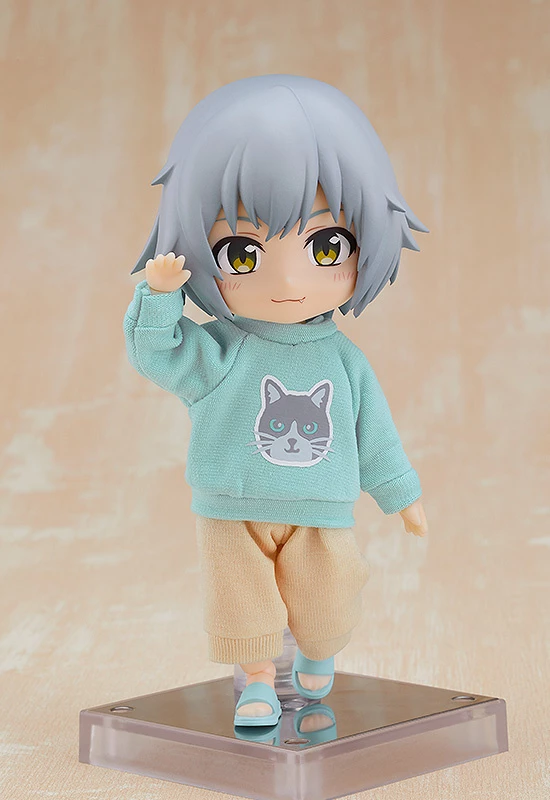 GOOD SMILE COMPANY Nendoroid Doll Outfit Set: Sweatshirt And Sweatpants (Pink/Light Blue) 10 GOOD SMILE COMPANY Nendoroid Doll Outfit Set: Sweatshirt And Sweatpants (Pink/Light Blue) - Image 8