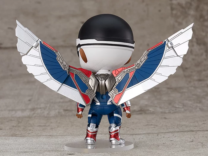 GOOD SMILE COMPANY Nendoroid The Falcon And The Winter Soldier Captain America (Sam Wilson) DX 9 GOOD SMILE COMPANY Nendoroid The Falcon And The Winter Soldier Captain America (Sam Wilson) DX - Image 7